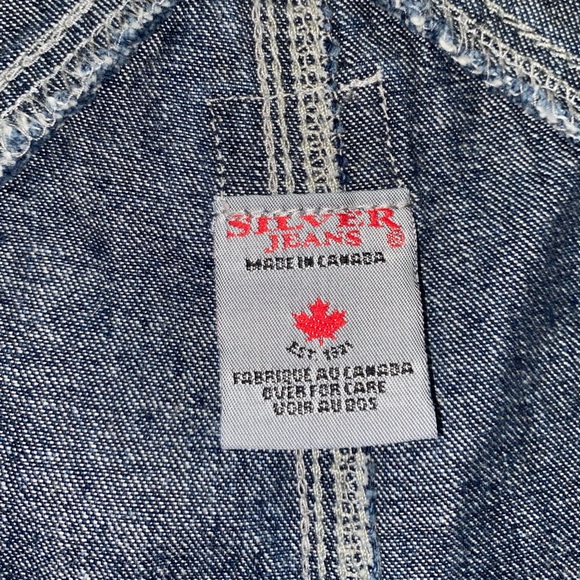 Vintage Silver Jeans overalls 7/33 - Picture 6 of 9